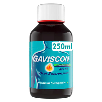 Gaviscon Liquid Heartburn & Indigestion Relief Peppermint Fabor 300ml