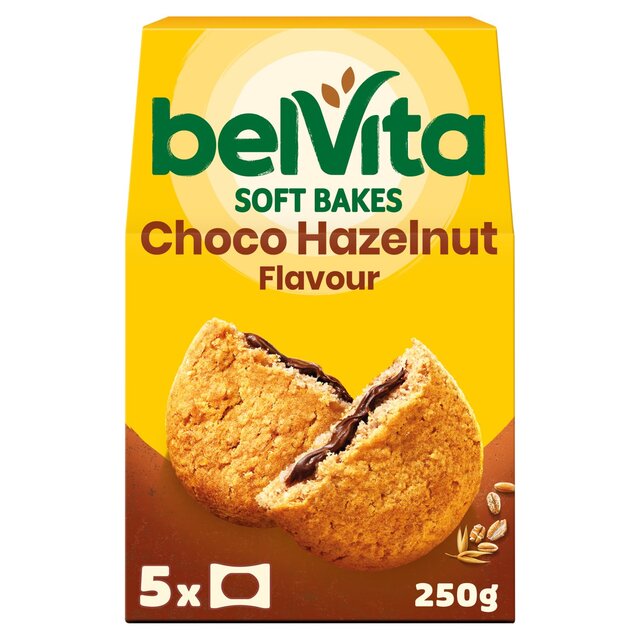 Belvita Choco Hazelnut Soft Bakes Breakfast Biscuits 5 per pack