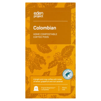 Eden Project Home Compostable Nespresso Capsules Colombia 10 par pack