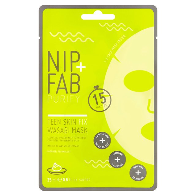 Nip+fabelhafte Teen -Haut -Maske Fighting Face Maske