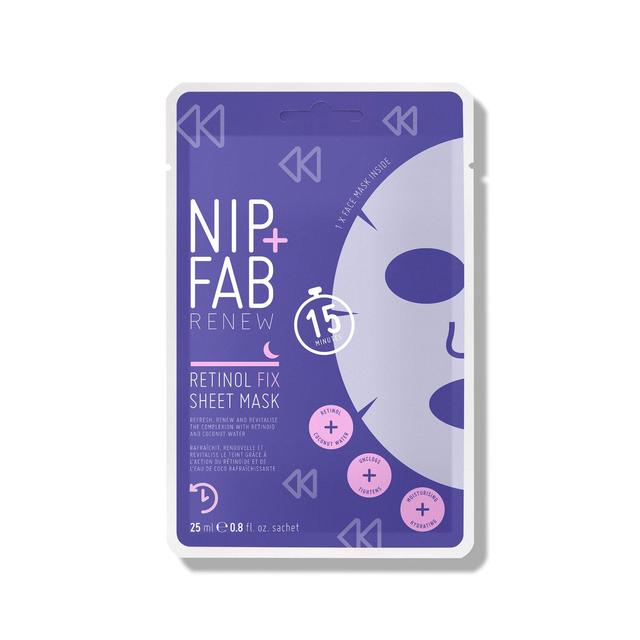 Nip + Fab Retinol Fix anti-vie Masque de visage 25 ml