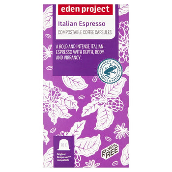 Eden Project Home Compostable Nespresso Capsules italien Espresso 10 par pack