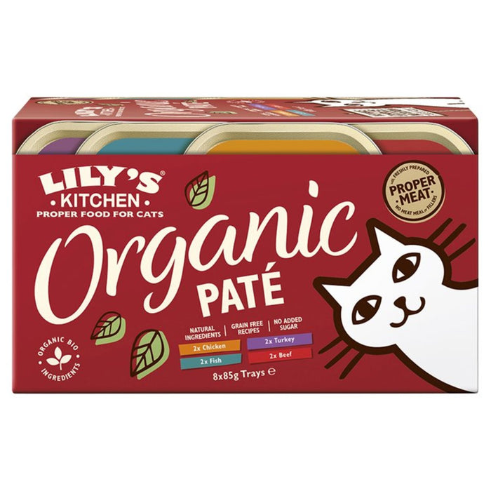 Lily's Kitchen Cat Pate Organic Pate Multipack 8 x 85g