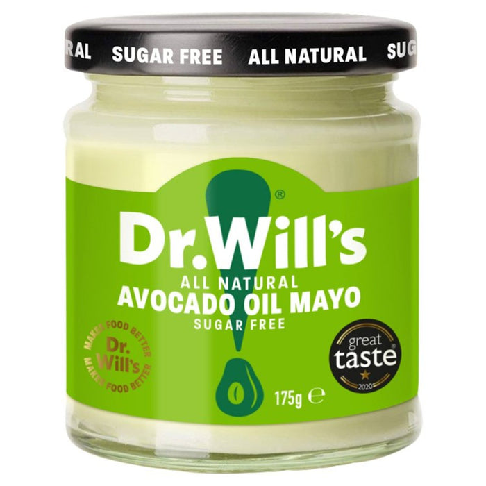 Dr. Wills Avocado -Öl Mayonnaise 175g